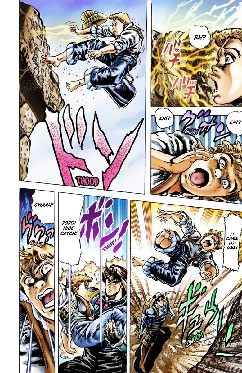 JoJo's Bizarre Adventure Part 1 - Phantom Blood (Official Colored) Chapter 24 page 15 - Chapter 24: Hamon Overdrive Part 2