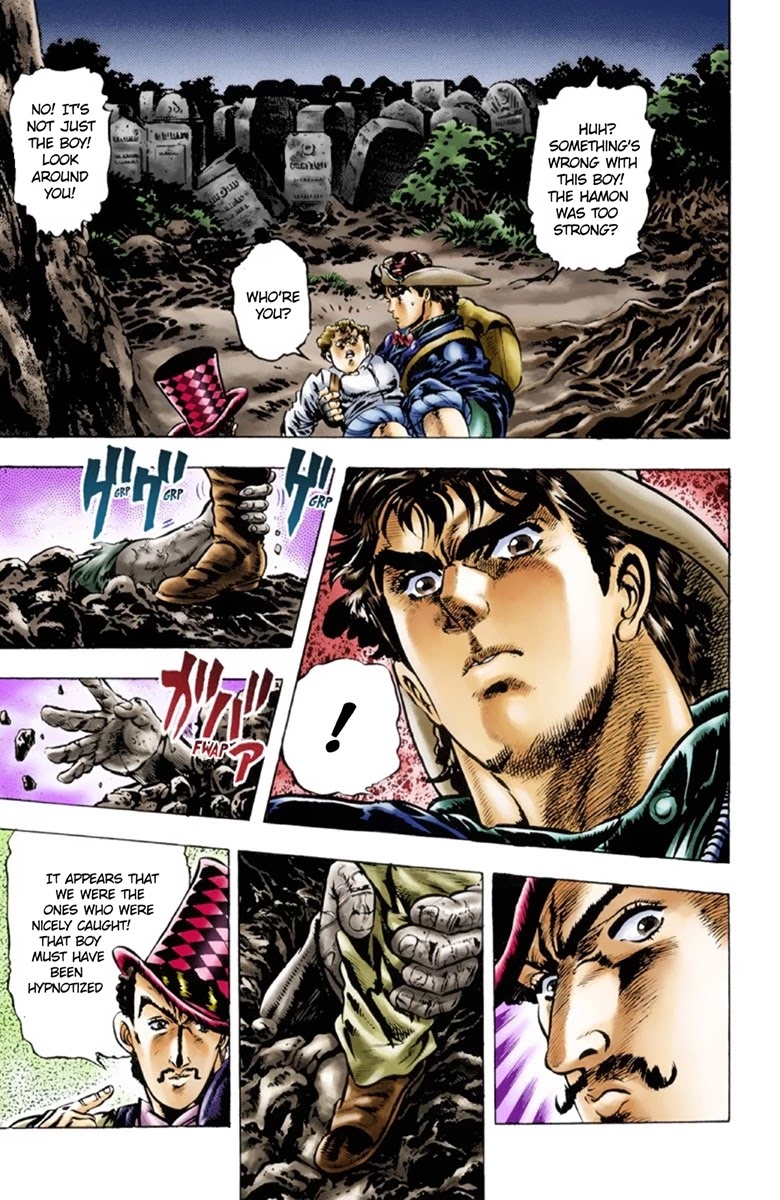 JoJo's Bizarre Adventure Part 1 - Phantom Blood (Official Colored) Chapter 24 page 16 - Chapter 24: Hamon Overdrive Part 2