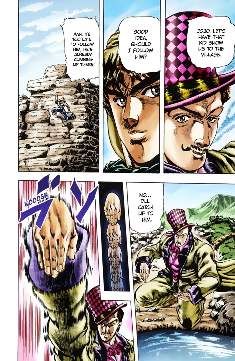JoJo's Bizarre Adventure Part 1 - Phantom Blood (Official Colored) Chapter 24 page 9 - Chapter 24: Hamon Overdrive Part 2
