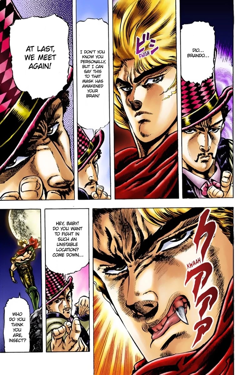 JoJo's Bizarre Adventure Part 1 - Phantom Blood (Official Colored) Chapter 25 page 10 - Chapter 25: Hamon Overdrive Part 3