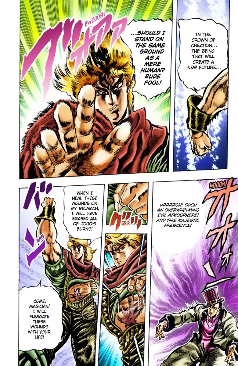 JoJo's Bizarre Adventure Part 1 - Phantom Blood (Official Colored) Chapter 25 page 11 - Chapter 25: Hamon Overdrive Part 3