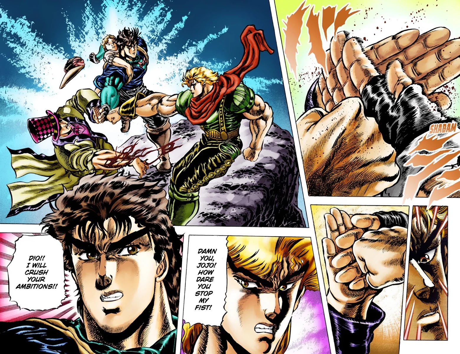 JoJo's Bizarre Adventure Part 1 - Phantom Blood (Official Colored) Chapter 25 page 19 - Chapter 25: Hamon Overdrive Part 3