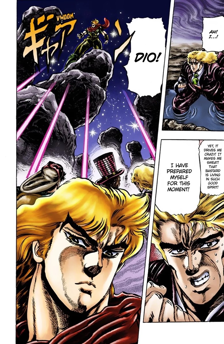 JoJo's Bizarre Adventure Part 1 - Phantom Blood (Official Colored) Chapter 25 page 3 - Chapter 25: Hamon Overdrive Part 3