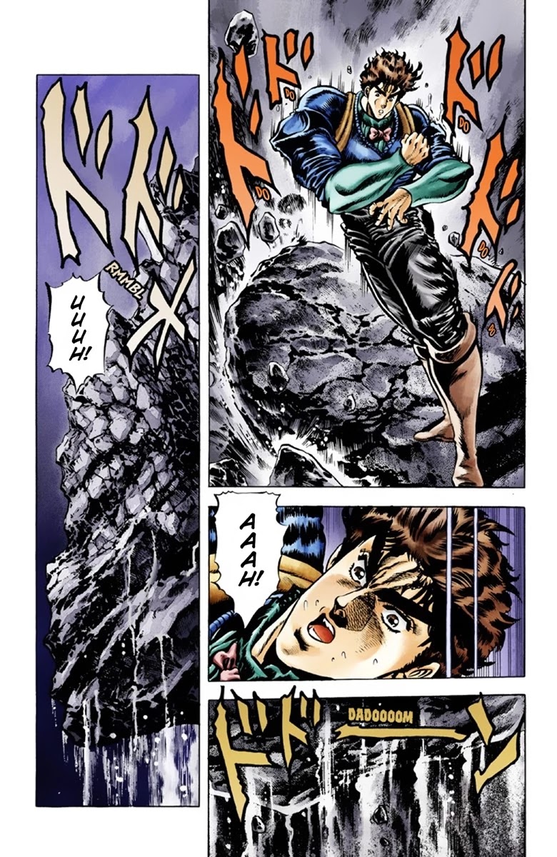JoJo's Bizarre Adventure Part 1 - Phantom Blood (Official Colored) Chapter 26 page 10 - Chapter 26: Tarkus and the Dark Knight Bruford Part 1