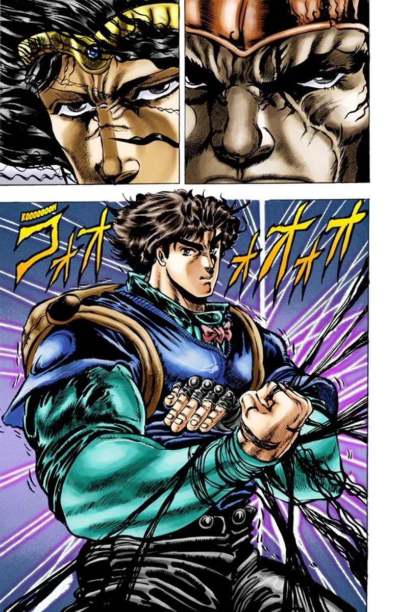 JoJo's Bizarre Adventure Part 1 - Phantom Blood (Official Colored) Chapter 26 page 17 - Chapter 26: Tarkus and the Dark Knight Bruford Part 1