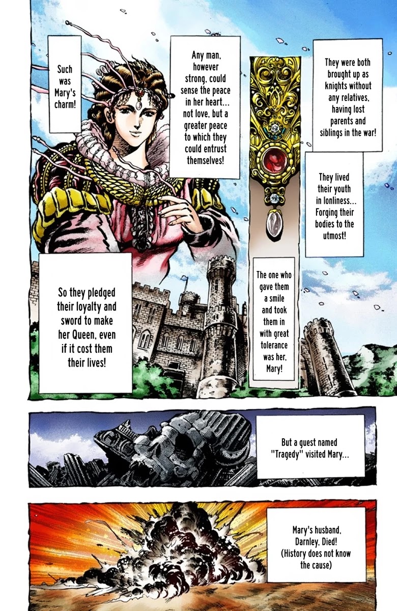 JoJo's Bizarre Adventure Part 1 - Phantom Blood (Official Colored) Chapter 27 page 10 - Chapter 27: Tarkus and the Dark Knight Bruford Part 2