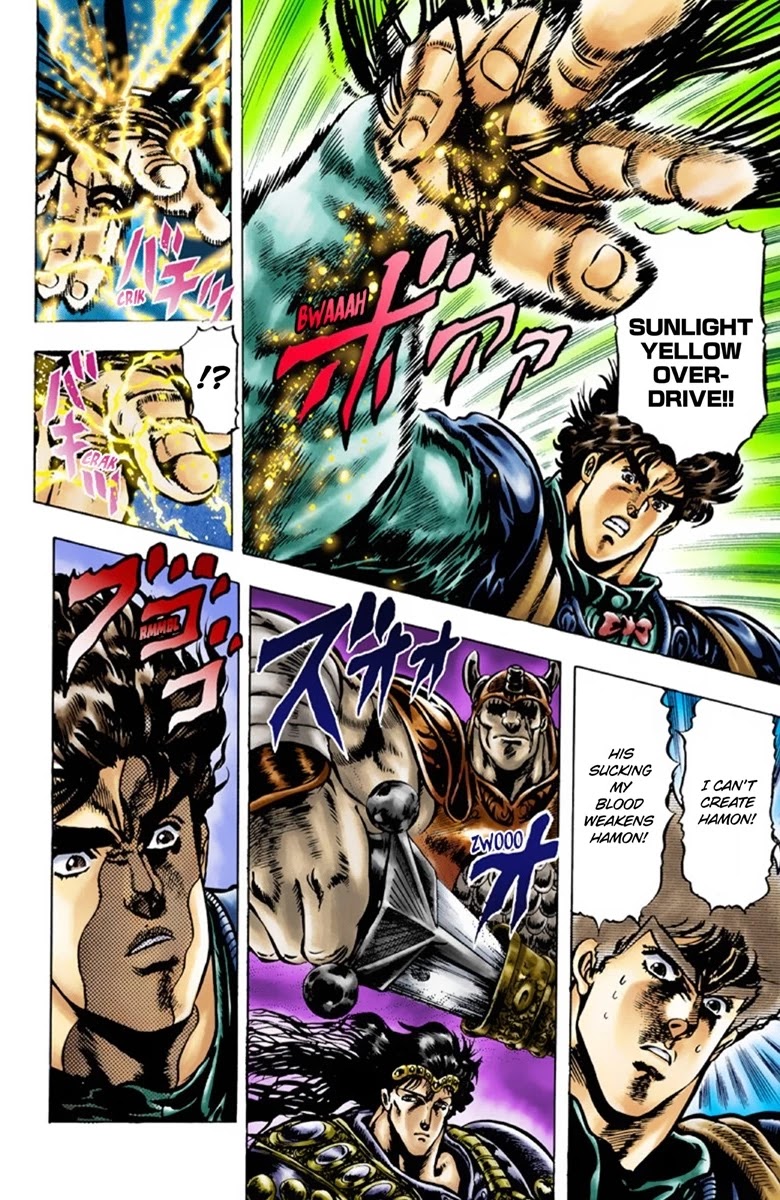 JoJo's Bizarre Adventure Part 1 - Phantom Blood (Official Colored) Chapter 27 page 6 - Chapter 27: Tarkus and the Dark Knight Bruford Part 2