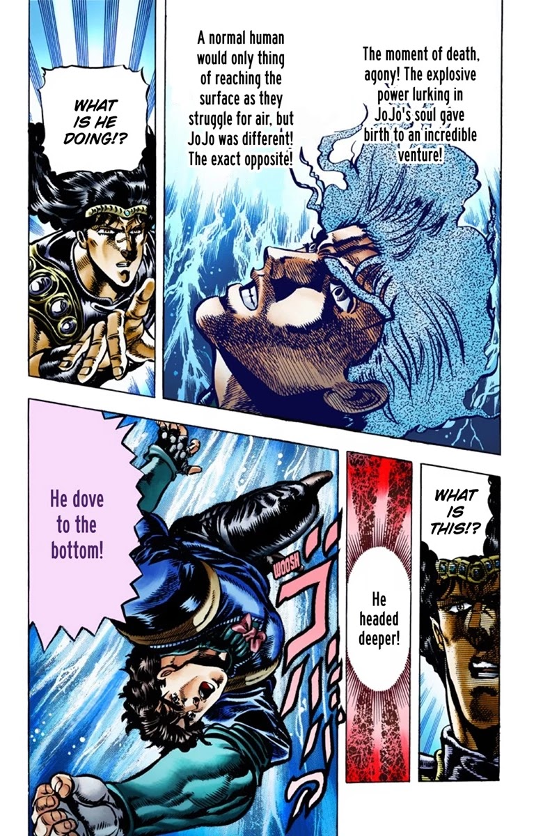 JoJo's Bizarre Adventure Part 1 - Phantom Blood (Official Colored) Chapter 28 page 15 - Chapter 28: Tarkus and the Dark Knight Bruford Part 3