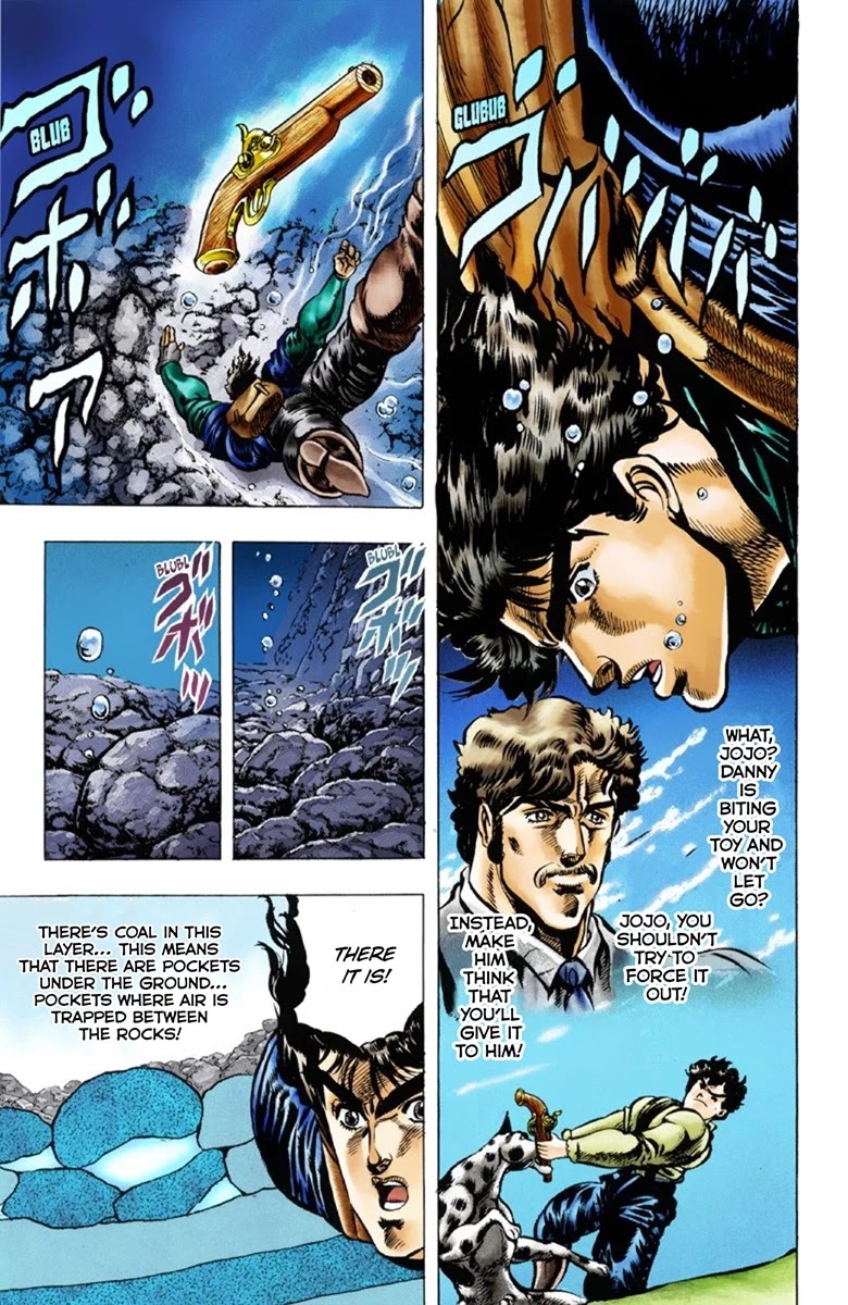 JoJo's Bizarre Adventure Part 1 - Phantom Blood (Official Colored) Chapter 28 page 16 - Chapter 28: Tarkus and the Dark Knight Bruford Part 3