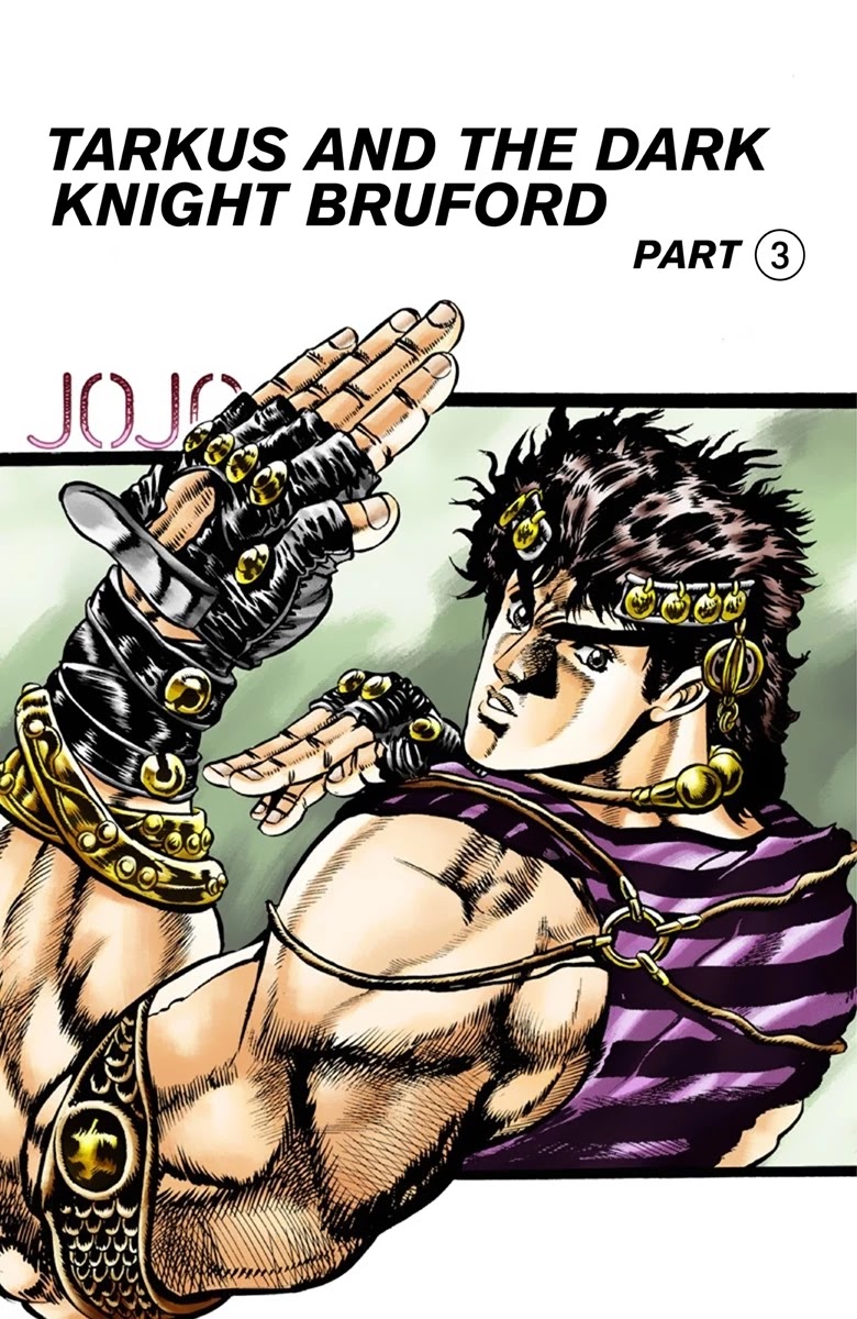 JoJo's Bizarre Adventure Part 1 - Phantom Blood (Official Colored) Chapter 28 page 2 - Chapter 28: Tarkus and the Dark Knight Bruford Part 3