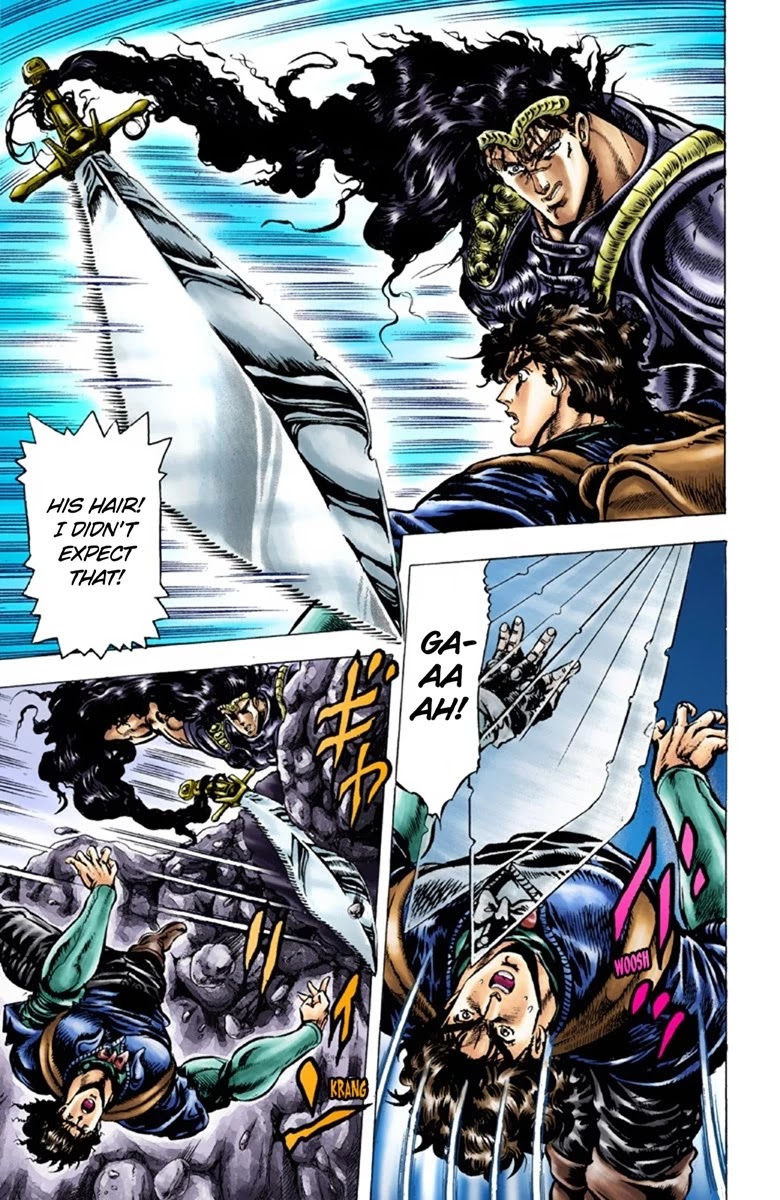 JoJo's Bizarre Adventure Part 1 - Phantom Blood (Official Colored) Chapter 28 page 8 - Chapter 28: Tarkus and the Dark Knight Bruford Part 3