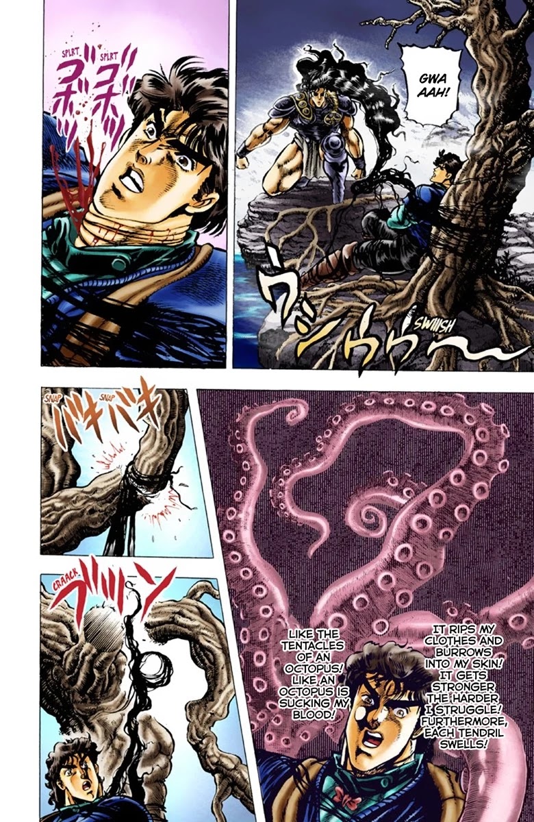 JoJo's Bizarre Adventure Part 1 - Phantom Blood (Official Colored) Chapter 29 page 11 - Chapter 29: Tarkus and the Dark Knight Bruford Part 4