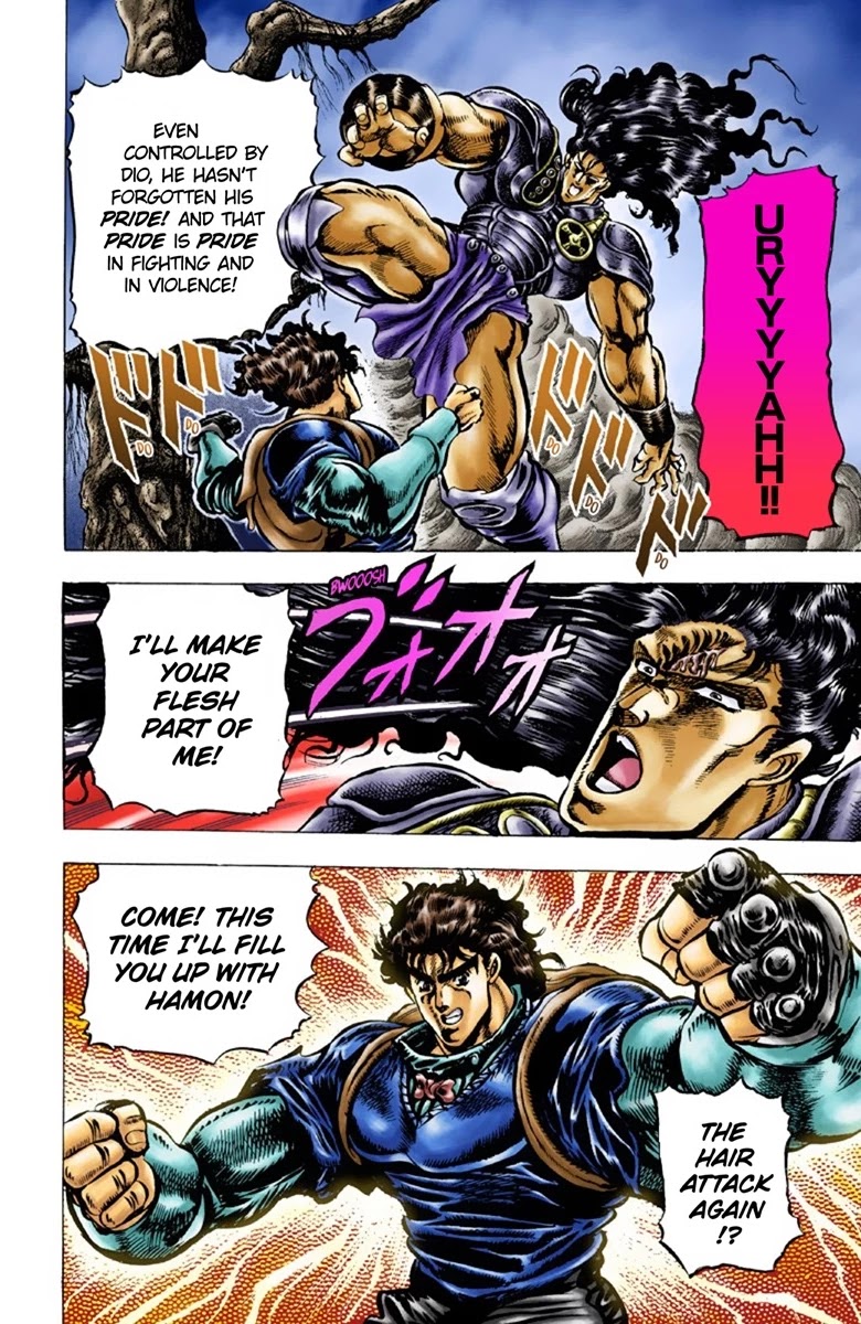 JoJo's Bizarre Adventure Part 1 - Phantom Blood (Official Colored) Chapter 29 page 5 - Chapter 29: Tarkus and the Dark Knight Bruford Part 4