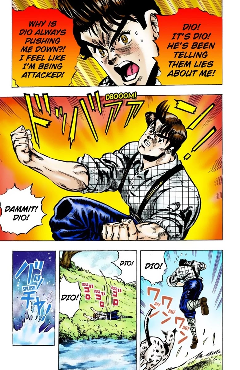 JoJo's Bizarre Adventure Part 1 - Phantom Blood (Official Colored) Chapter 3 page 10 - Chapter 3: Dio Brando the Invader Part 2