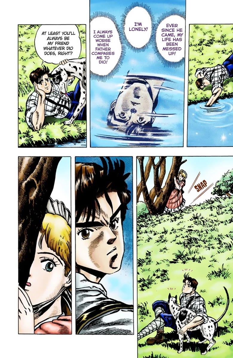 JoJo's Bizarre Adventure Part 1 - Phantom Blood (Official Colored) Chapter 3 page 11 - Chapter 3: Dio Brando the Invader Part 2