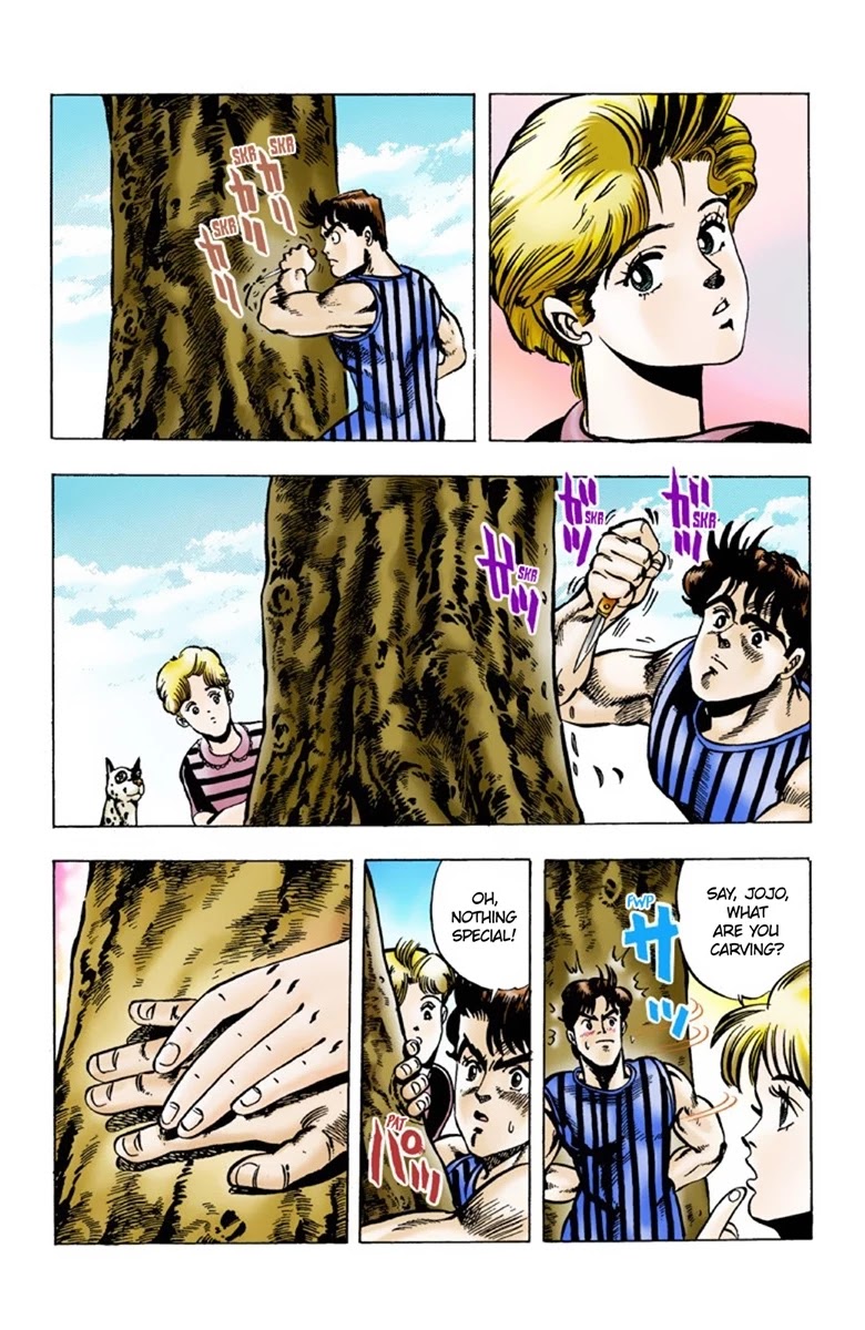 JoJo's Bizarre Adventure Part 1 - Phantom Blood (Official Colored) Chapter 3 page 17 - Chapter 3: Dio Brando the Invader Part 2