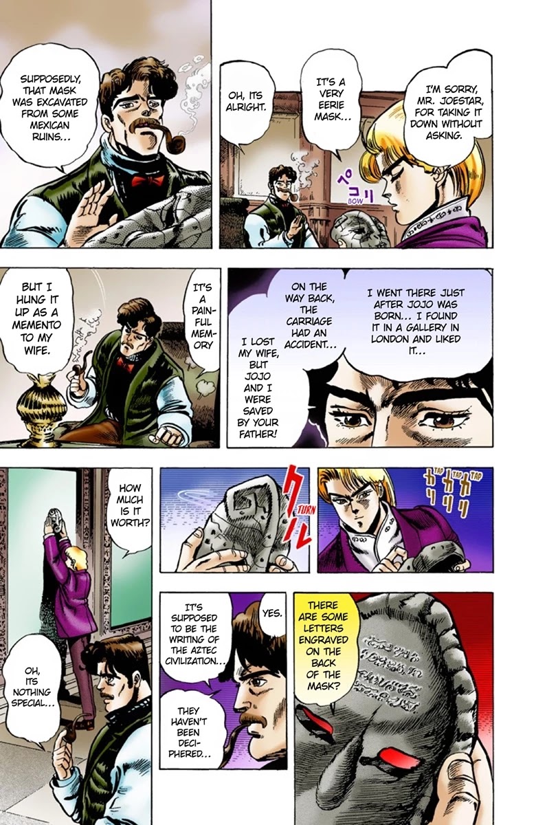JoJo's Bizarre Adventure Part 1 - Phantom Blood (Official Colored) Chapter 3 page 6 - Chapter 3: Dio Brando the Invader Part 2