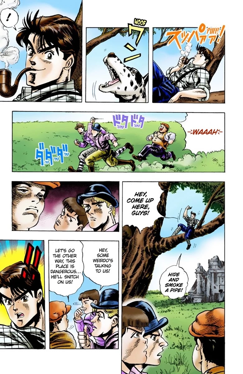 JoJo's Bizarre Adventure Part 1 - Phantom Blood (Official Colored) Chapter 3 page 8 - Chapter 3: Dio Brando the Invader Part 2