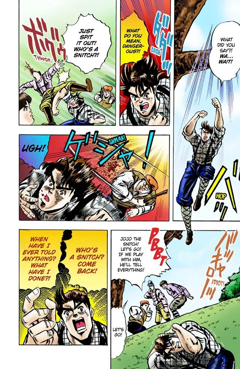 JoJo's Bizarre Adventure Part 1 - Phantom Blood (Official Colored) Chapter 3 page 9 - Chapter 3: Dio Brando the Invader Part 2