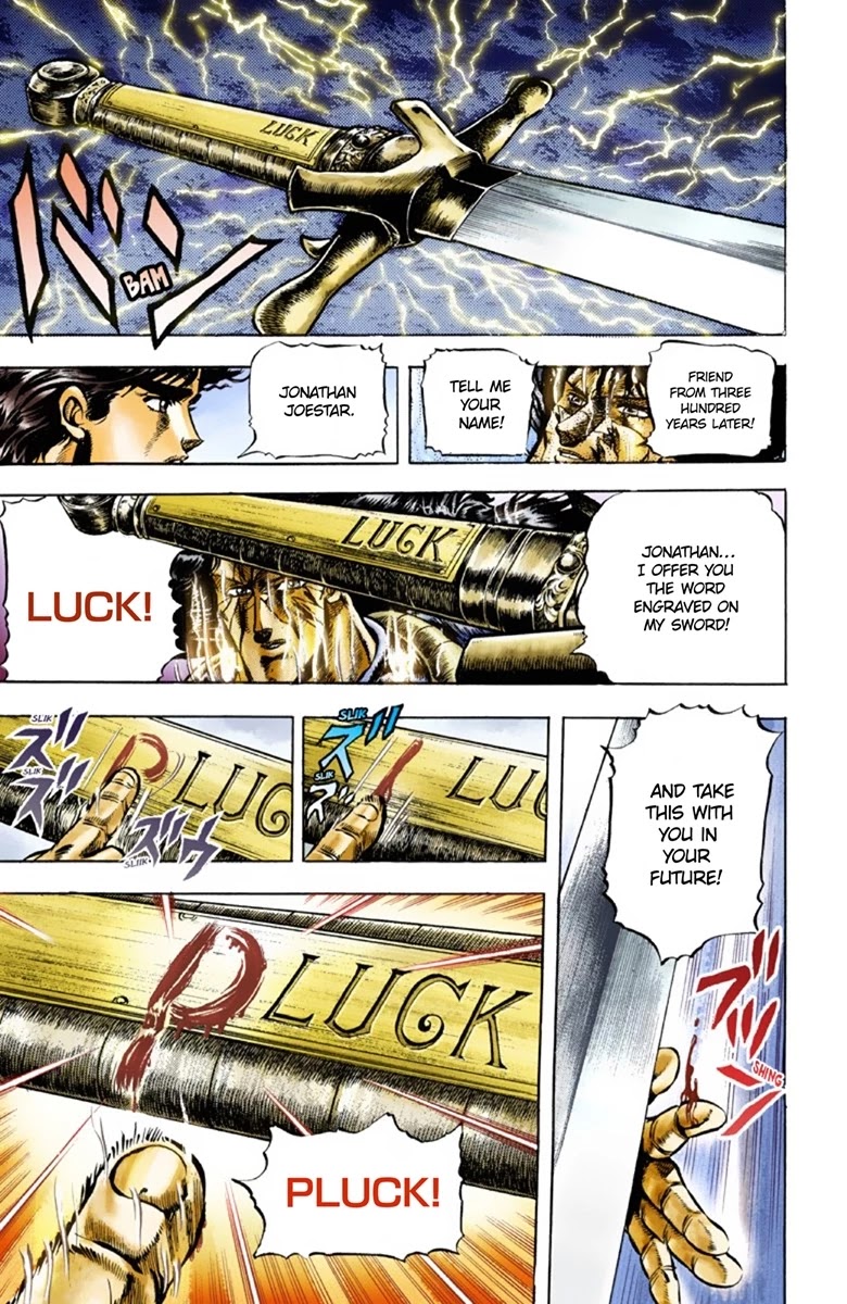 JoJo's Bizarre Adventure Part 1 - Phantom Blood (Official Colored) Chapter 30 page 10 - Chapter 30: Sleep as a Hero