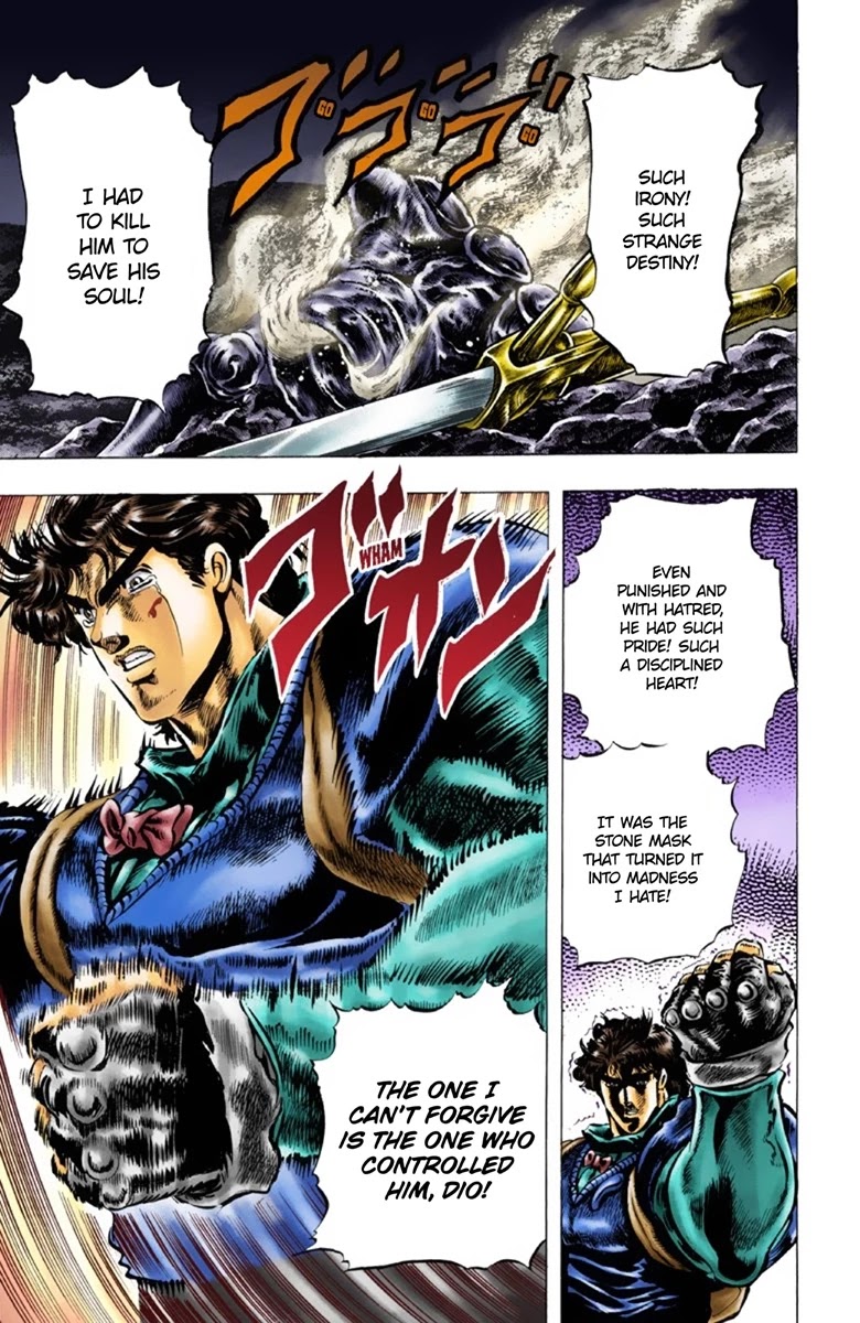 JoJo's Bizarre Adventure Part 1 - Phantom Blood (Official Colored) Chapter 30 page 12 - Chapter 30: Sleep as a Hero