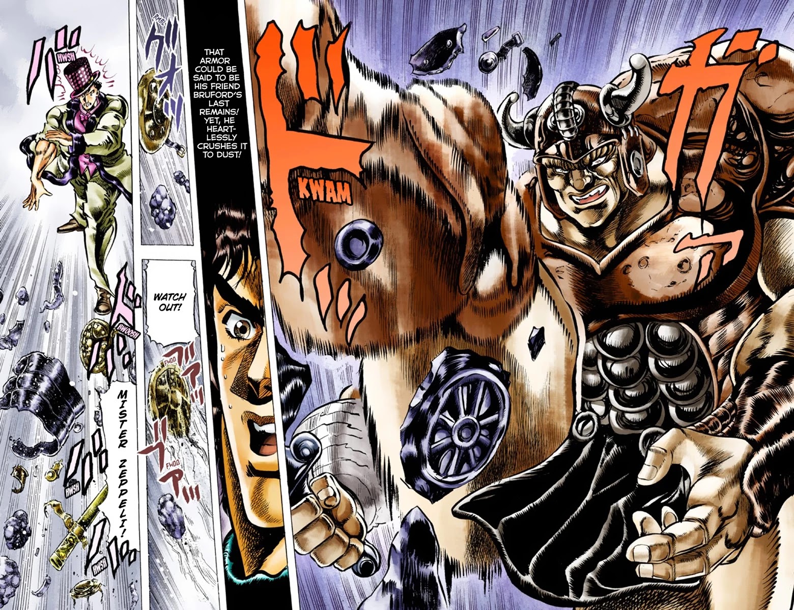 JoJo's Bizarre Adventure Part 1 - Phantom Blood (Official Colored) Chapter 30 page 15 - Chapter 30: Sleep as a Hero