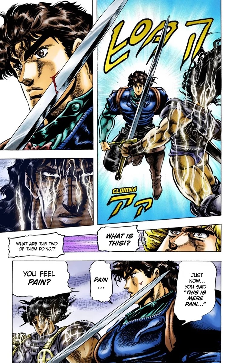 JoJo's Bizarre Adventure Part 1 - Phantom Blood (Official Colored) Chapter 30 page 6 - Chapter 30: Sleep as a Hero