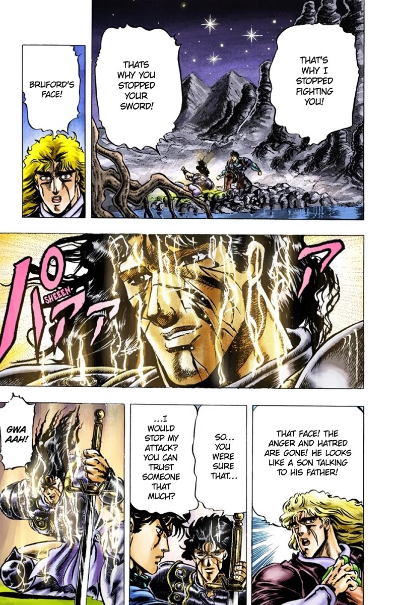 JoJo's Bizarre Adventure Part 1 - Phantom Blood (Official Colored) Chapter 30 page 8 - Chapter 30: Sleep as a Hero