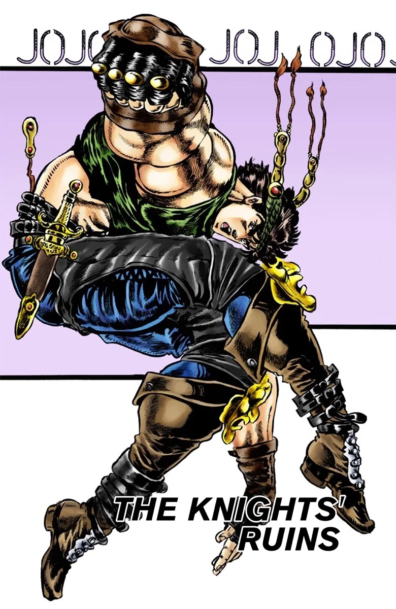 JoJo's Bizarre Adventure Part 1 - Phantom Blood (Official Colored) Chapter 31 page 1 - Chapter 31: The Knights' Ruins