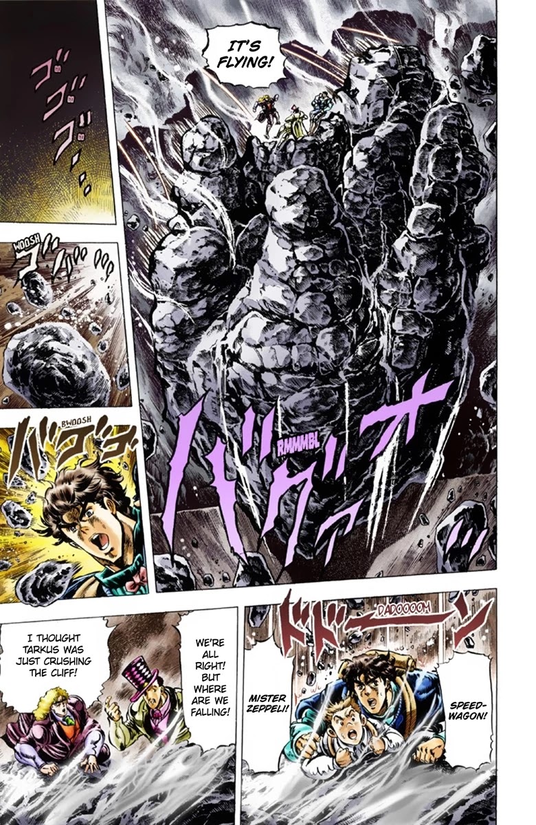 JoJo's Bizarre Adventure Part 1 - Phantom Blood (Official Colored) Chapter 31 page 10 - Chapter 31: The Knights' Ruins