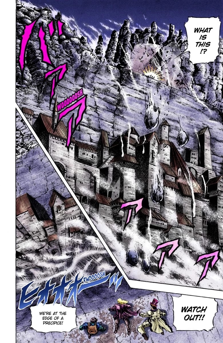 JoJo's Bizarre Adventure Part 1 - Phantom Blood (Official Colored) Chapter 31 page 11 - Chapter 31: The Knights' Ruins