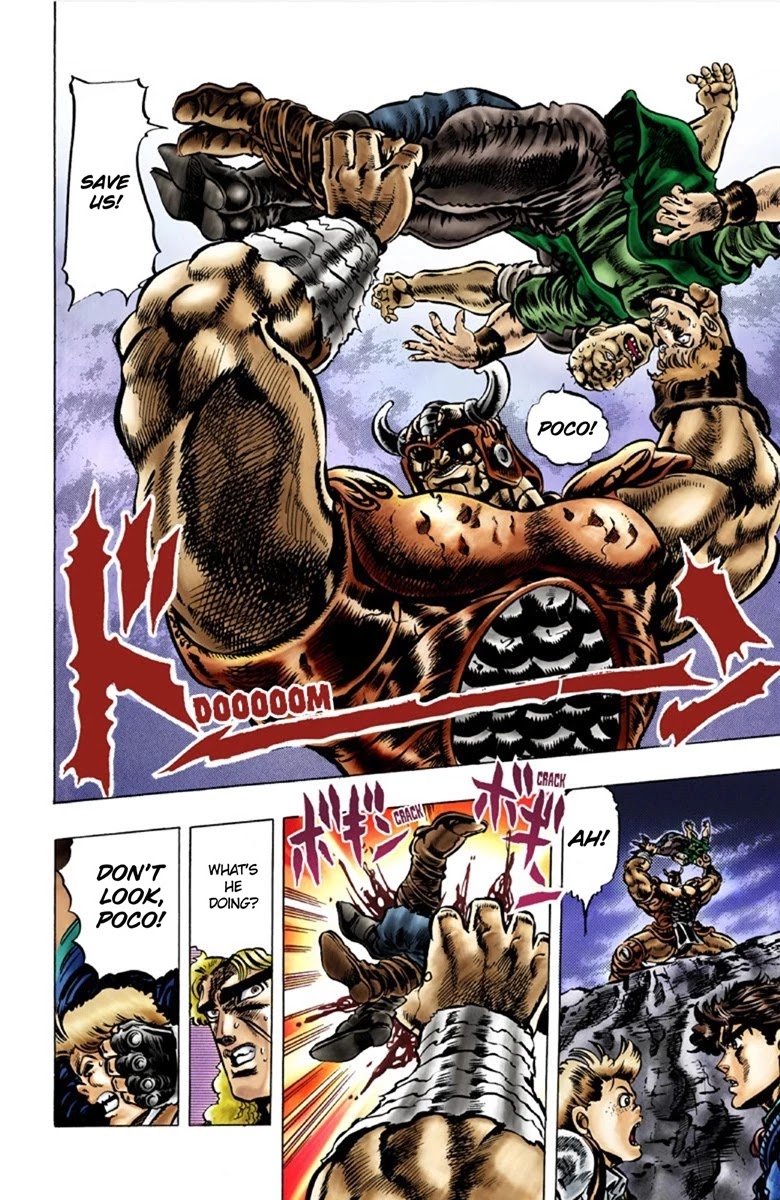 JoJo's Bizarre Adventure Part 1 - Phantom Blood (Official Colored) Chapter 31 page 13 - Chapter 31: The Knights' Ruins