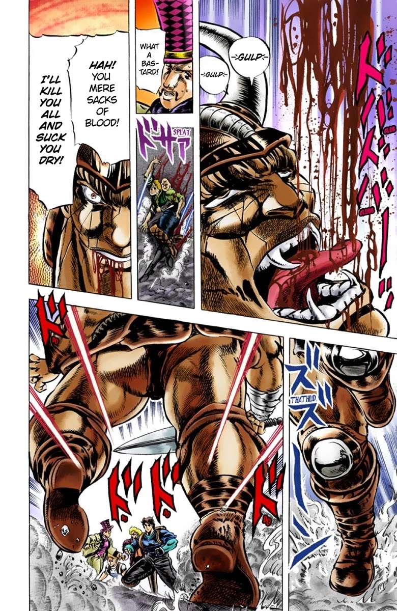 JoJo's Bizarre Adventure Part 1 - Phantom Blood (Official Colored) Chapter 31 page 15 - Chapter 31: The Knights' Ruins