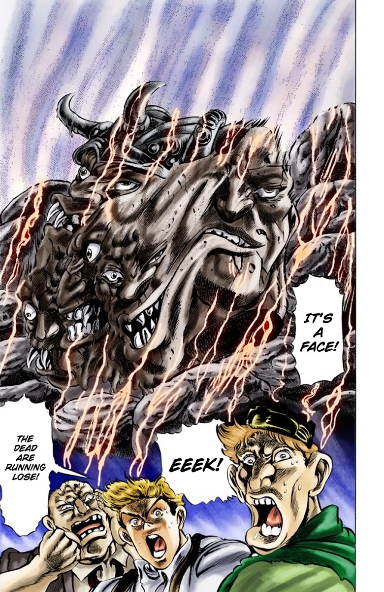 JoJo's Bizarre Adventure Part 1 - Phantom Blood (Official Colored) Chapter 31 page 4 - Chapter 31: The Knights' Ruins
