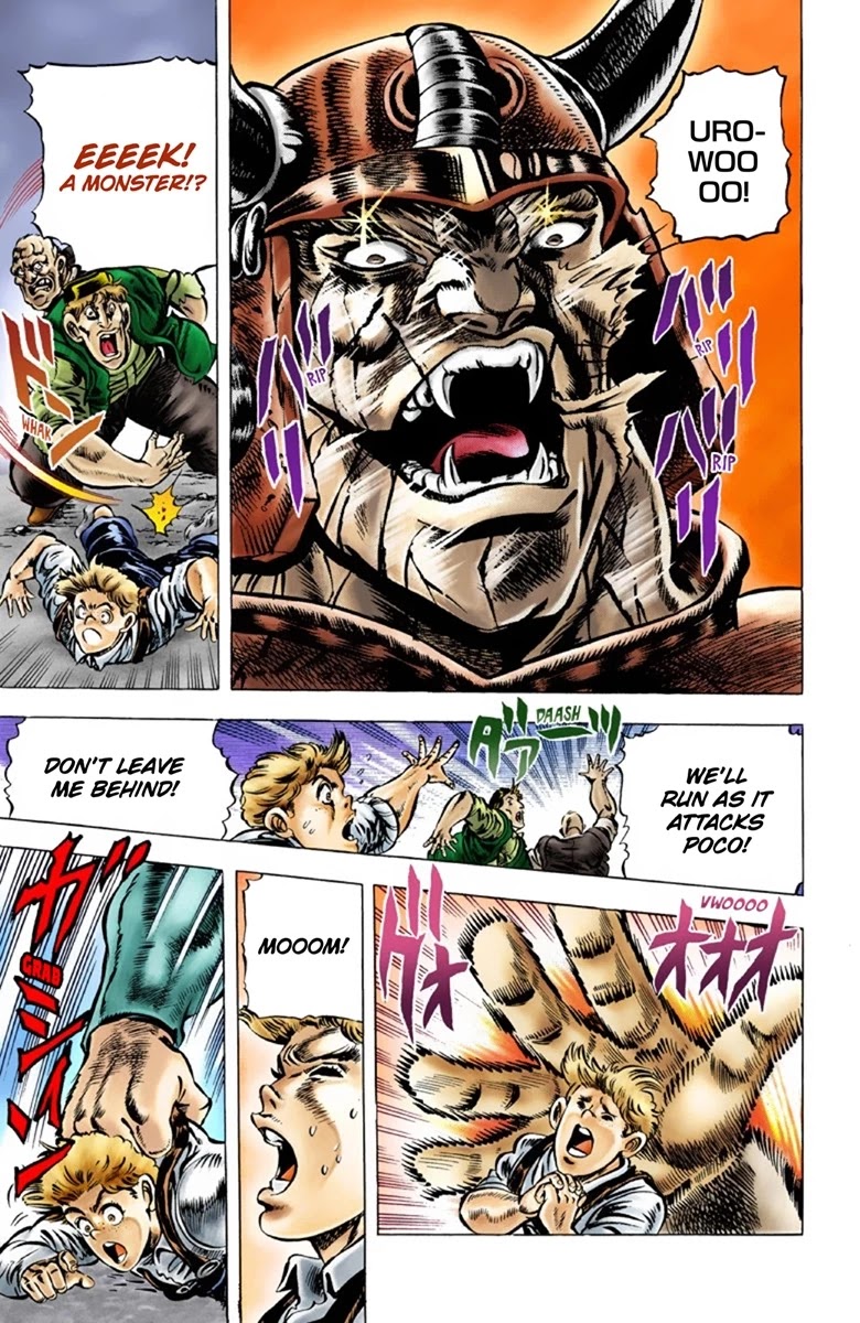 JoJo's Bizarre Adventure Part 1 - Phantom Blood (Official Colored) Chapter 31 page 6 - Chapter 31: The Knights' Ruins