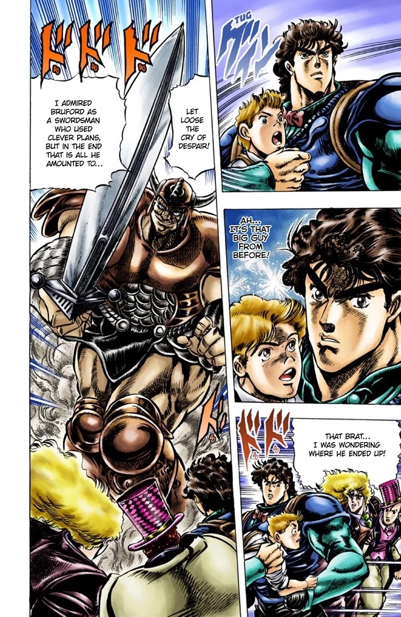 JoJo's Bizarre Adventure Part 1 - Phantom Blood (Official Colored) Chapter 31 page 7 - Chapter 31: The Knights' Ruins