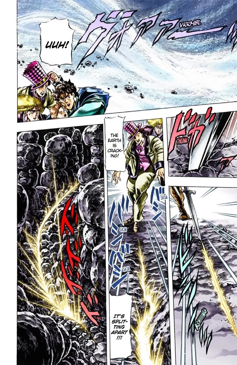 JoJo's Bizarre Adventure Part 1 - Phantom Blood (Official Colored) Chapter 31 page 9 - Chapter 31: The Knights' Ruins