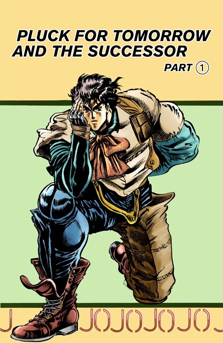 JoJo's Bizarre Adventure Part 1 - Phantom Blood (Official Colored) Chapter 33 page 1 - Chapter 33: Pluck for Tomorrow and the Successor Part 1