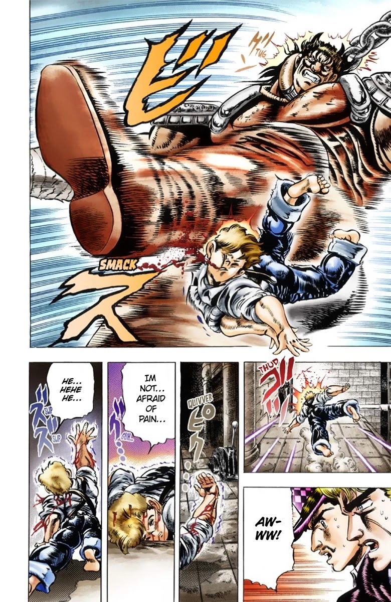 JoJo's Bizarre Adventure Part 1 - Phantom Blood (Official Colored) Chapter 33 page 18 - Chapter 33: Pluck for Tomorrow and the Successor Part 1