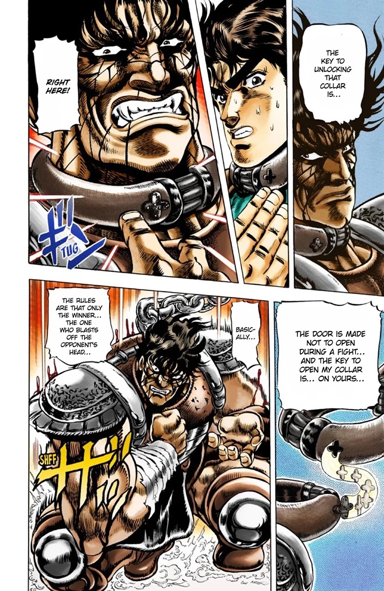 JoJo's Bizarre Adventure Part 1 - Phantom Blood (Official Colored) Chapter 33 page 4 - Chapter 33: Pluck for Tomorrow and the Successor Part 1