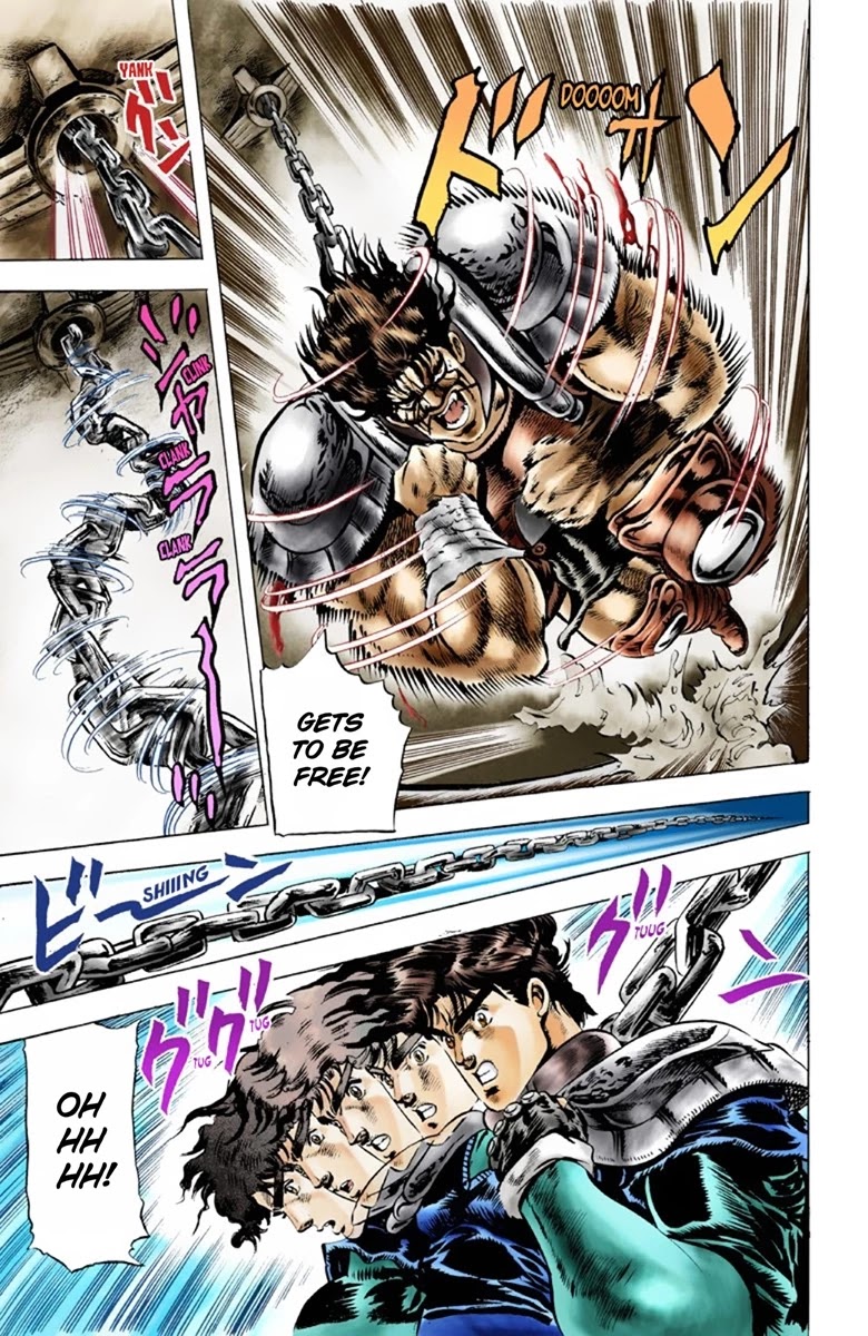 JoJo's Bizarre Adventure Part 1 - Phantom Blood (Official Colored) Chapter 33 page 5 - Chapter 33: Pluck for Tomorrow and the Successor Part 1