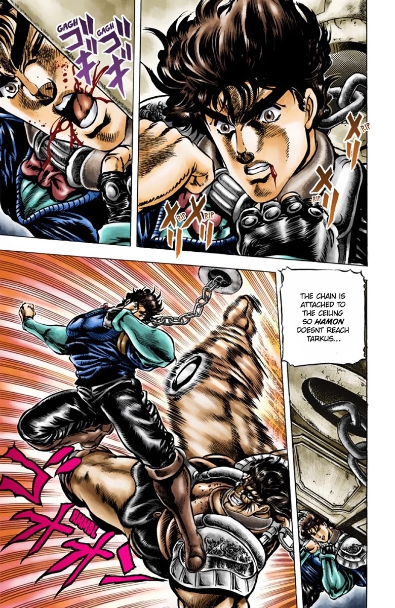 JoJo's Bizarre Adventure Part 1 - Phantom Blood (Official Colored) Chapter 33 page 7 - Chapter 33: Pluck for Tomorrow and the Successor Part 1