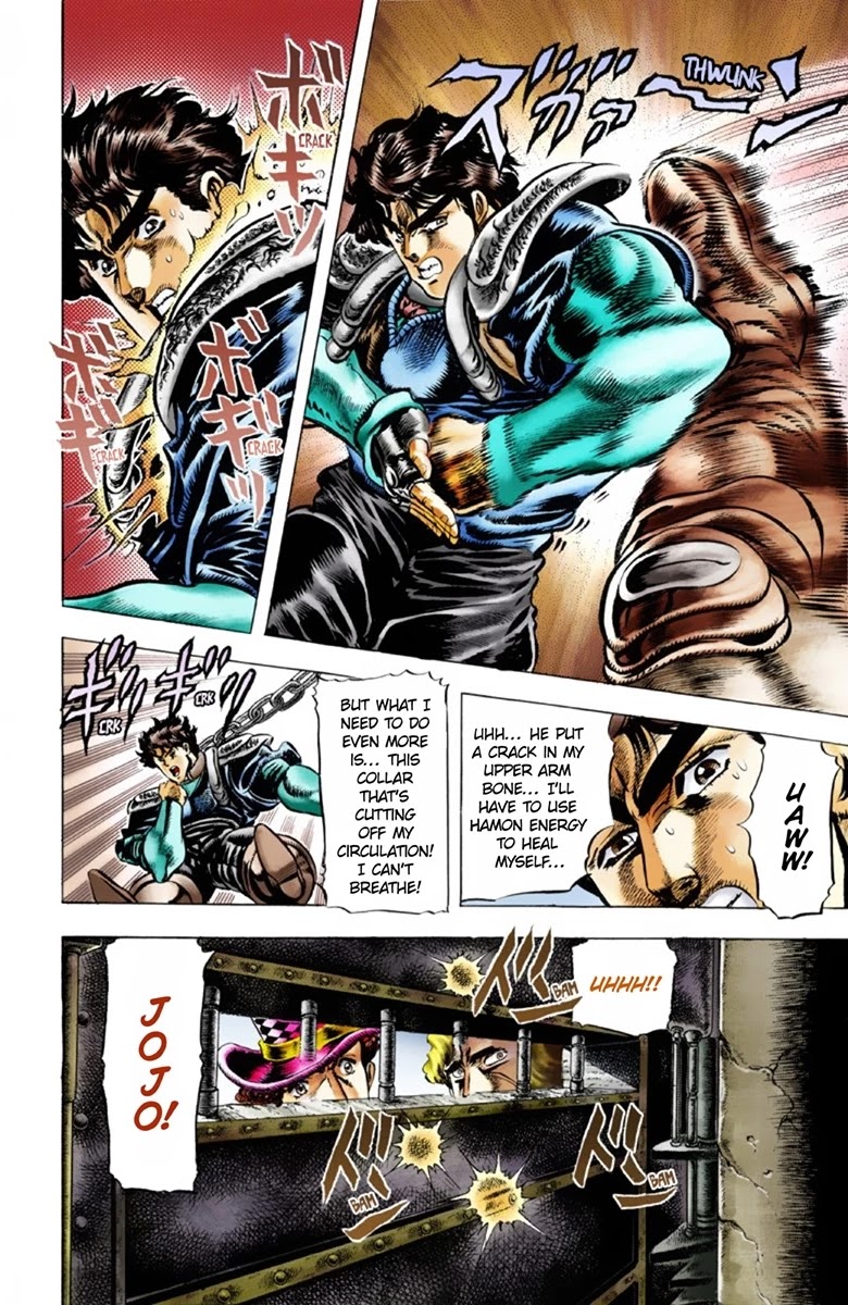 JoJo's Bizarre Adventure Part 1 - Phantom Blood (Official Colored) Chapter 33 page 8 - Chapter 33: Pluck for Tomorrow and the Successor Part 1