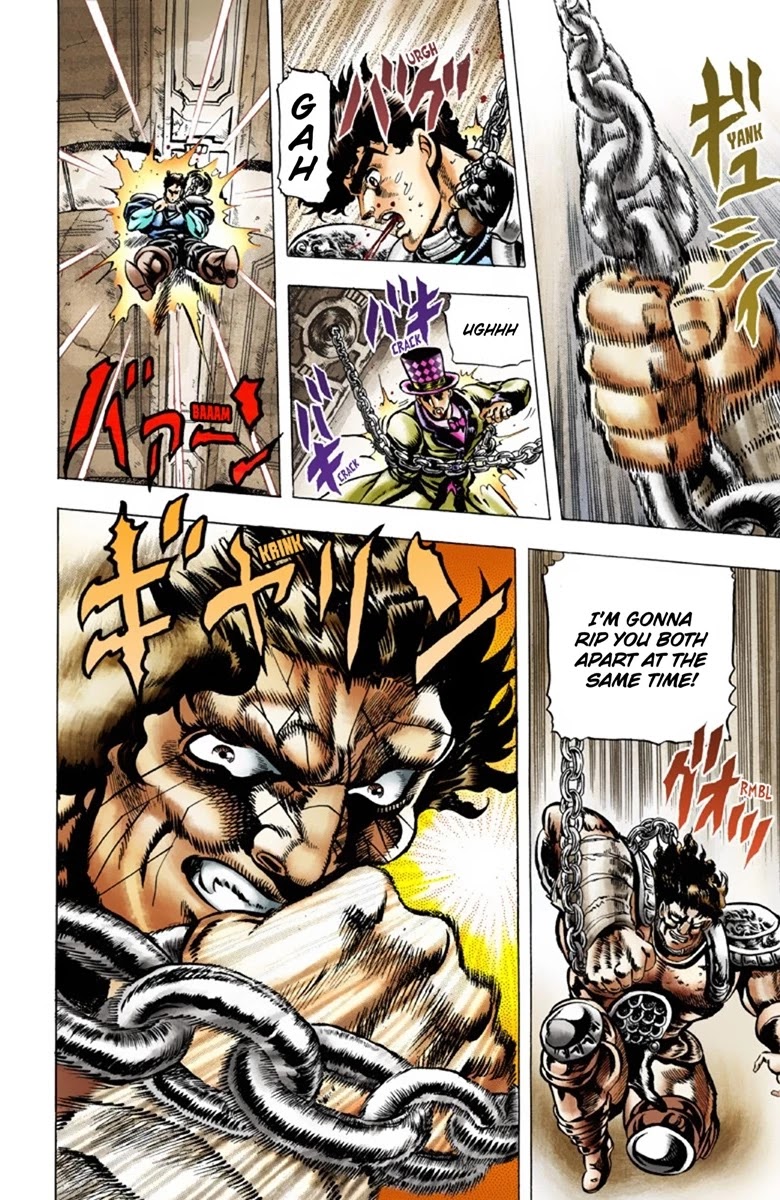 JoJo's Bizarre Adventure Part 1 - Phantom Blood (Official Colored) Chapter 34 page 12 - Chapter 34: Pluck for Tomorrow and the Successor Part 2