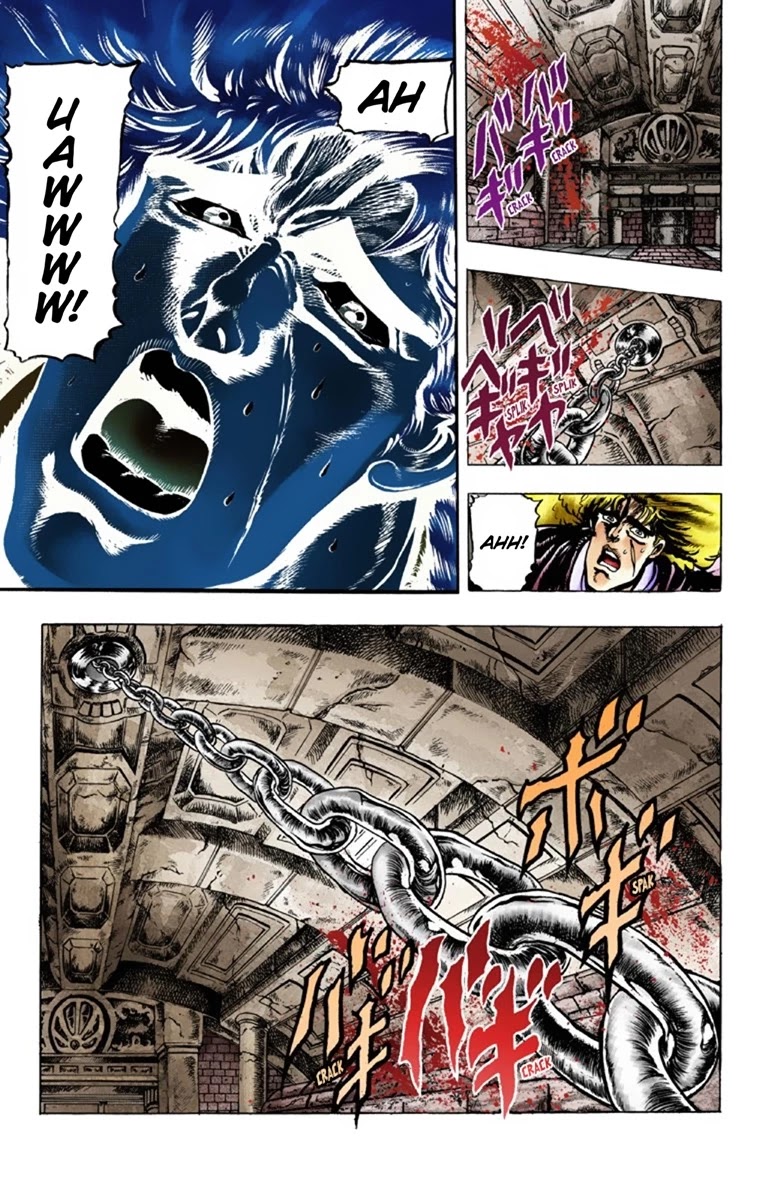 JoJo's Bizarre Adventure Part 1 - Phantom Blood (Official Colored) Chapter 34 page 13 - Chapter 34: Pluck for Tomorrow and the Successor Part 2