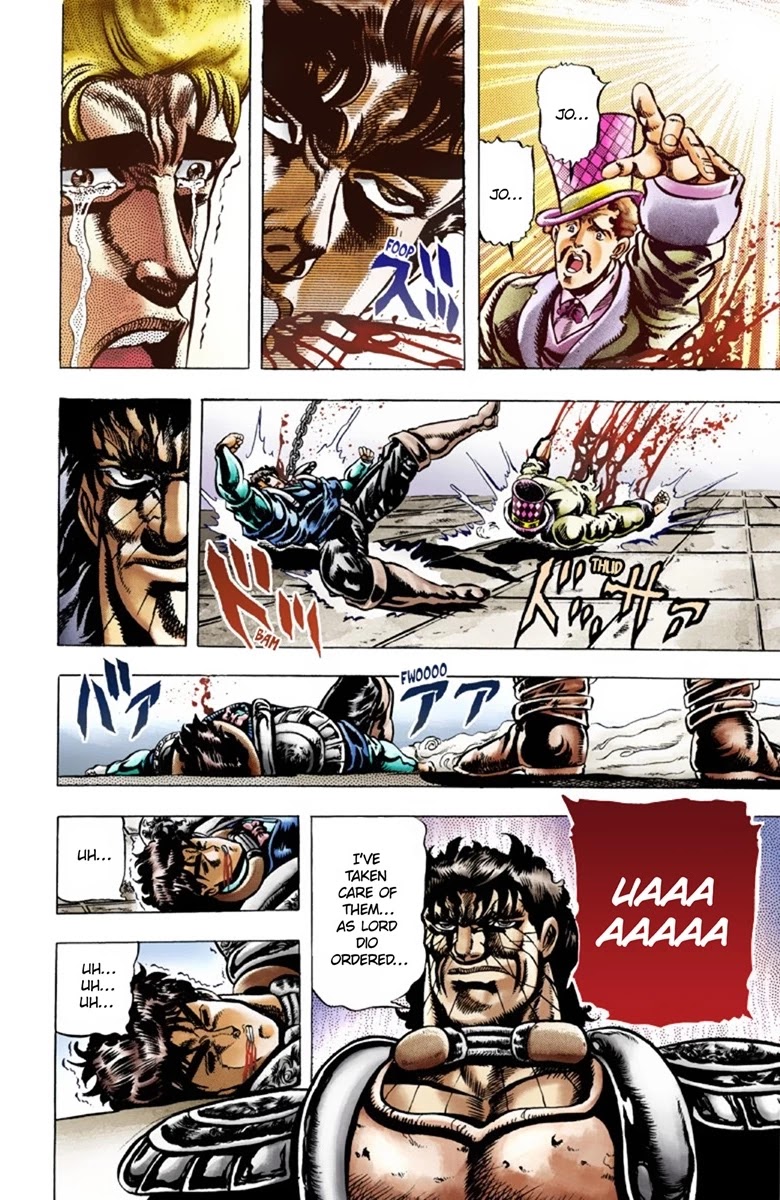 JoJo's Bizarre Adventure Part 1 - Phantom Blood (Official Colored) Chapter 34 page 15 - Chapter 34: Pluck for Tomorrow and the Successor Part 2