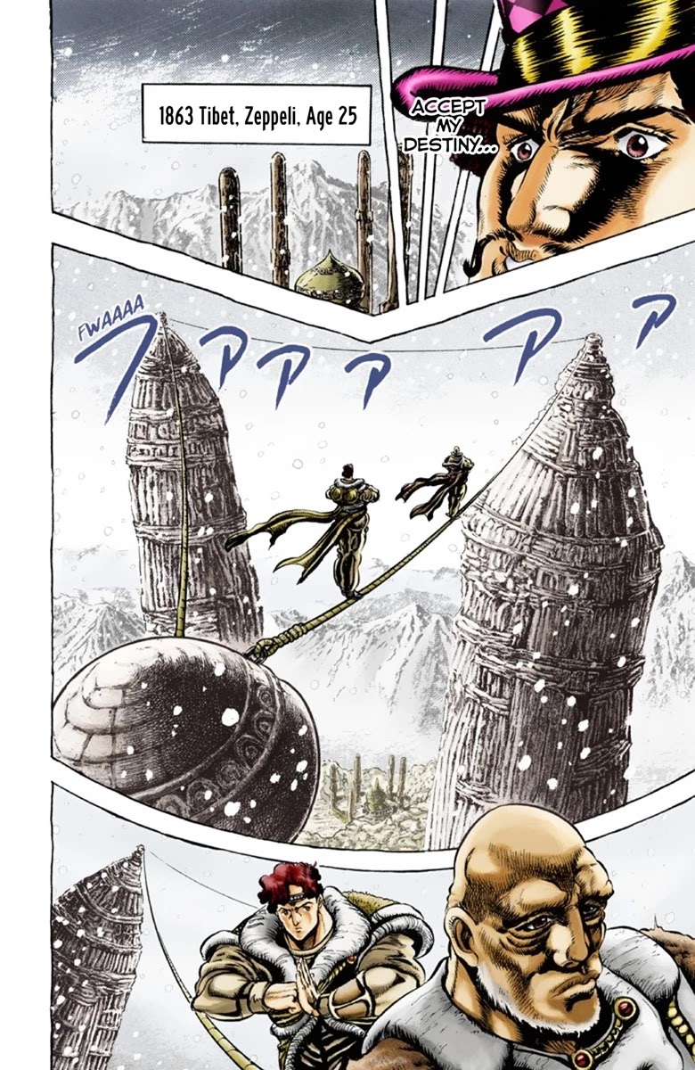 JoJo's Bizarre Adventure Part 1 - Phantom Blood (Official Colored) Chapter 34 page 4 - Chapter 34: Pluck for Tomorrow and the Successor Part 2