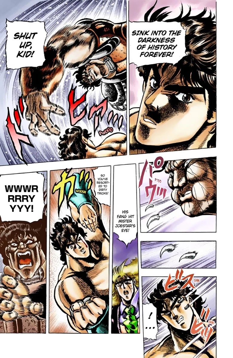 JoJo's Bizarre Adventure Part 1 - Phantom Blood (Official Colored) Chapter 35 page 10 - Chapter 35: Pluck for Tomorrow and the Successor Part 3