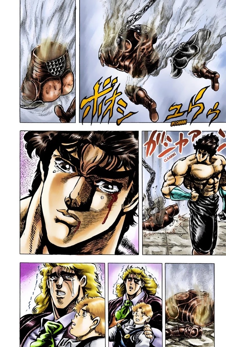JoJo's Bizarre Adventure Part 1 - Phantom Blood (Official Colored) Chapter 35 page 12 - Chapter 35: Pluck for Tomorrow and the Successor Part 3