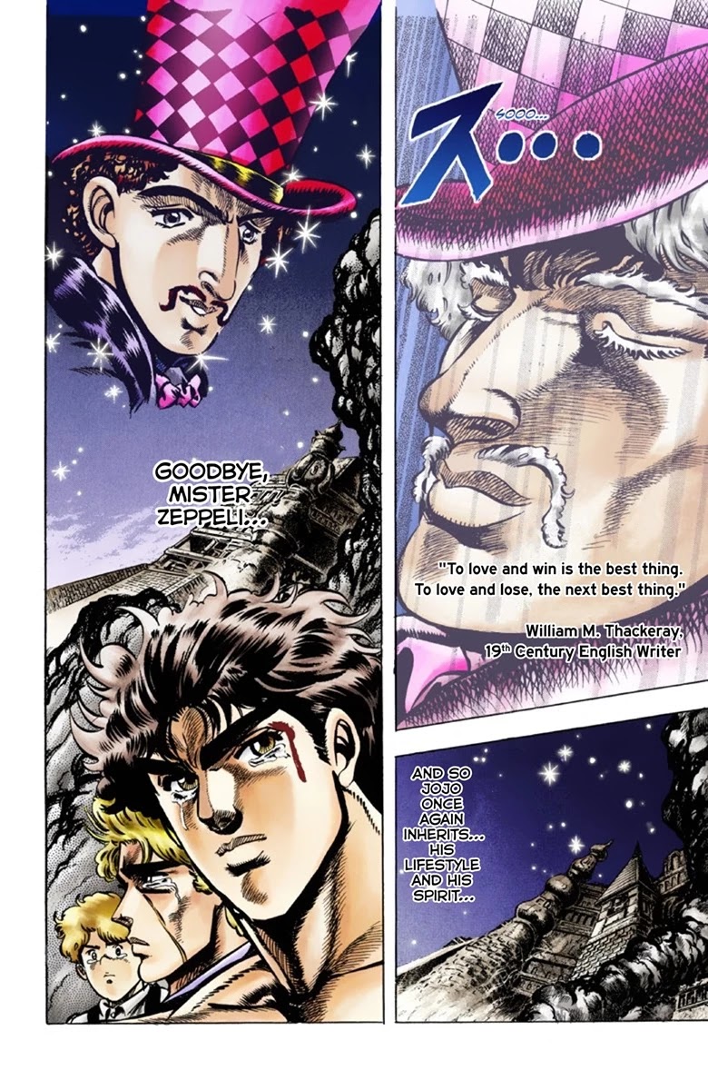 JoJo's Bizarre Adventure Part 1 - Phantom Blood (Official Colored) Chapter 35 page 16 - Chapter 35: Pluck for Tomorrow and the Successor Part 3